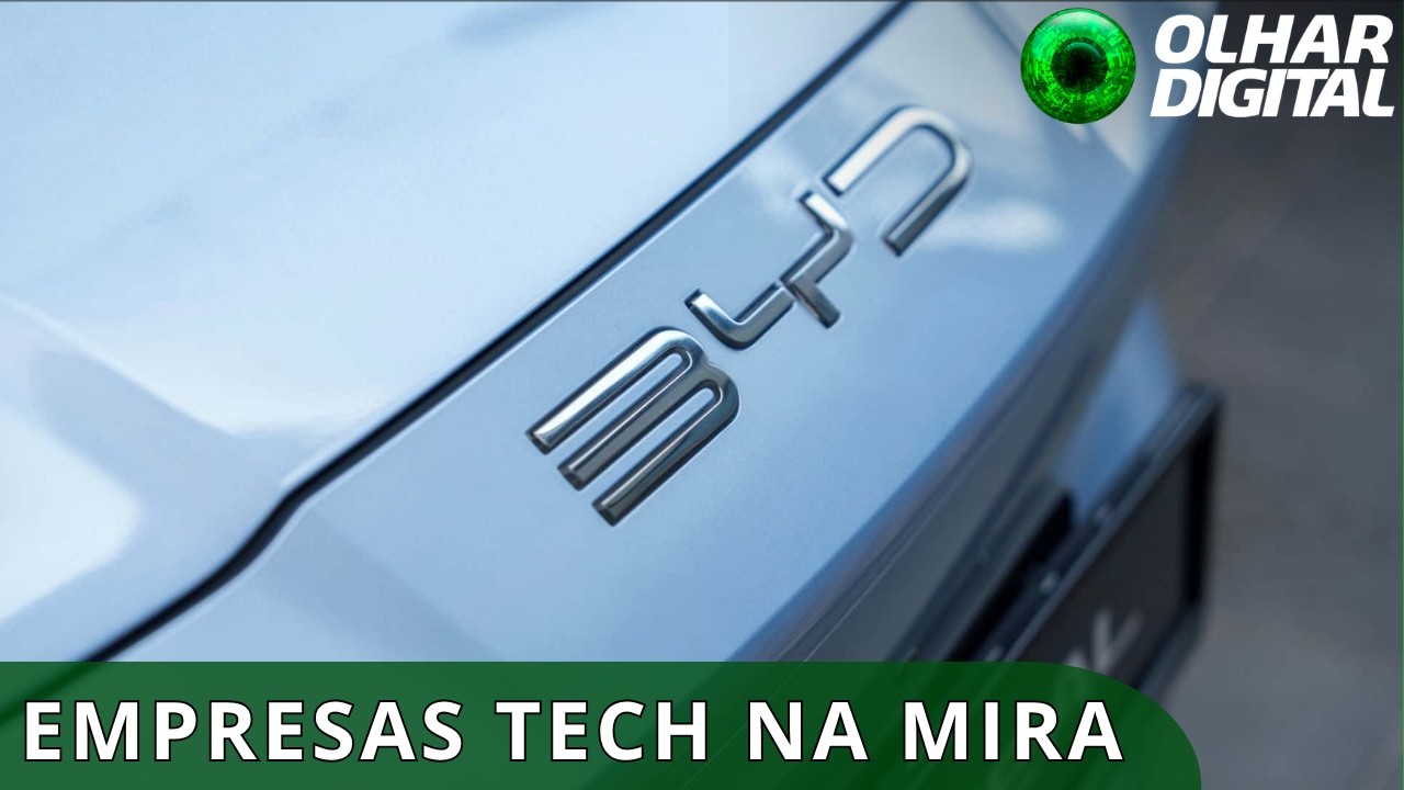 EUA acusam BYD e outras empresas tech chinesas de colaborar com militares na China