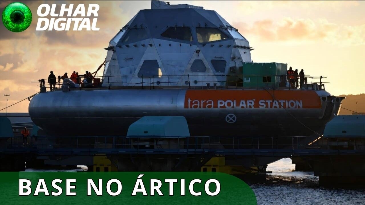 Um “iglu gigante” sem motor vai viajar pelo Ártico — e com cientistas dentro