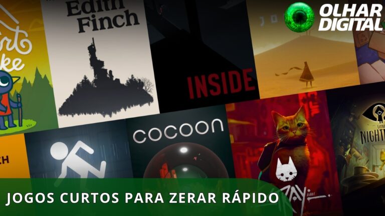 10 jogos para zerar em um fim de semana