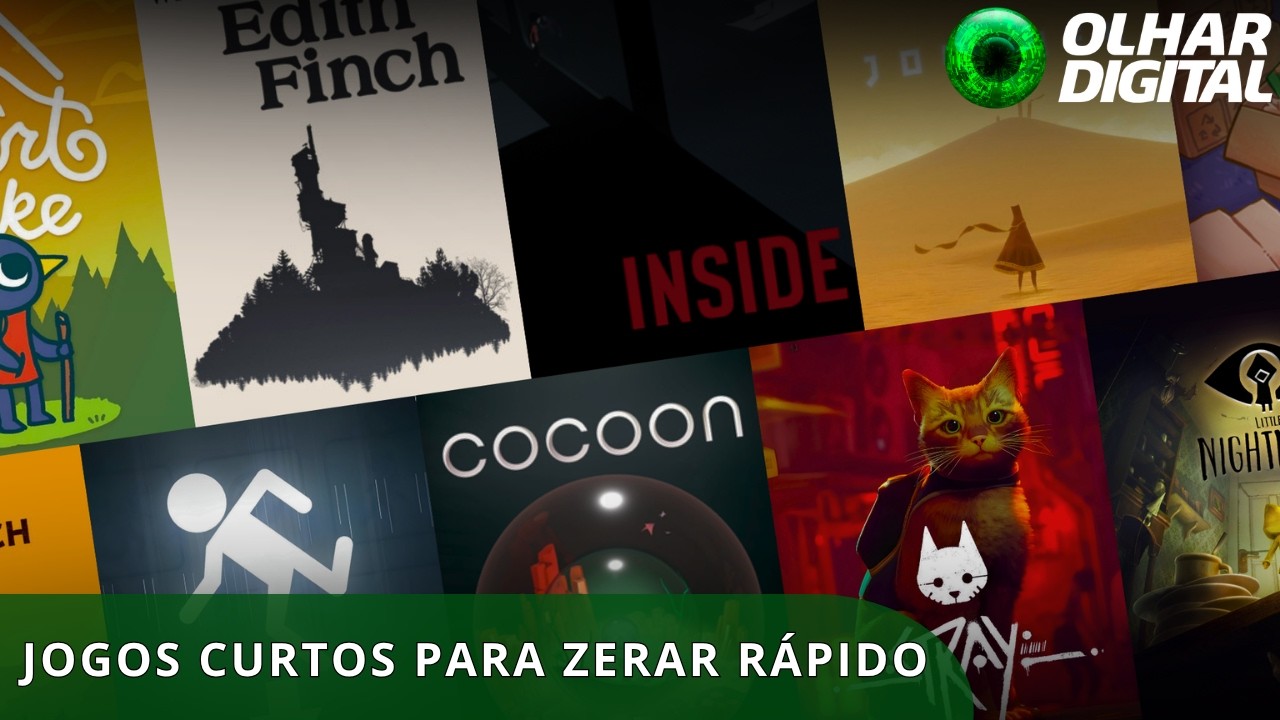10 jogos para zerar em um fim de semana