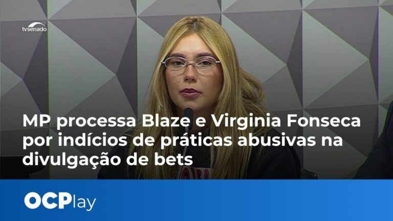Ministério Público processa Blaze e Virginia Fonseca por práticas abusivas na divulgação de bets