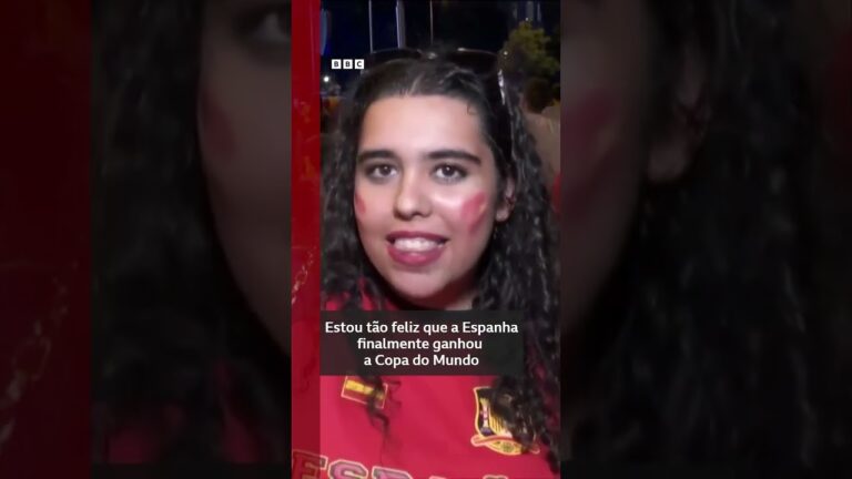 'Que bonito que foi': a festa dos torcedores da Espanha 🇪🇸🎉