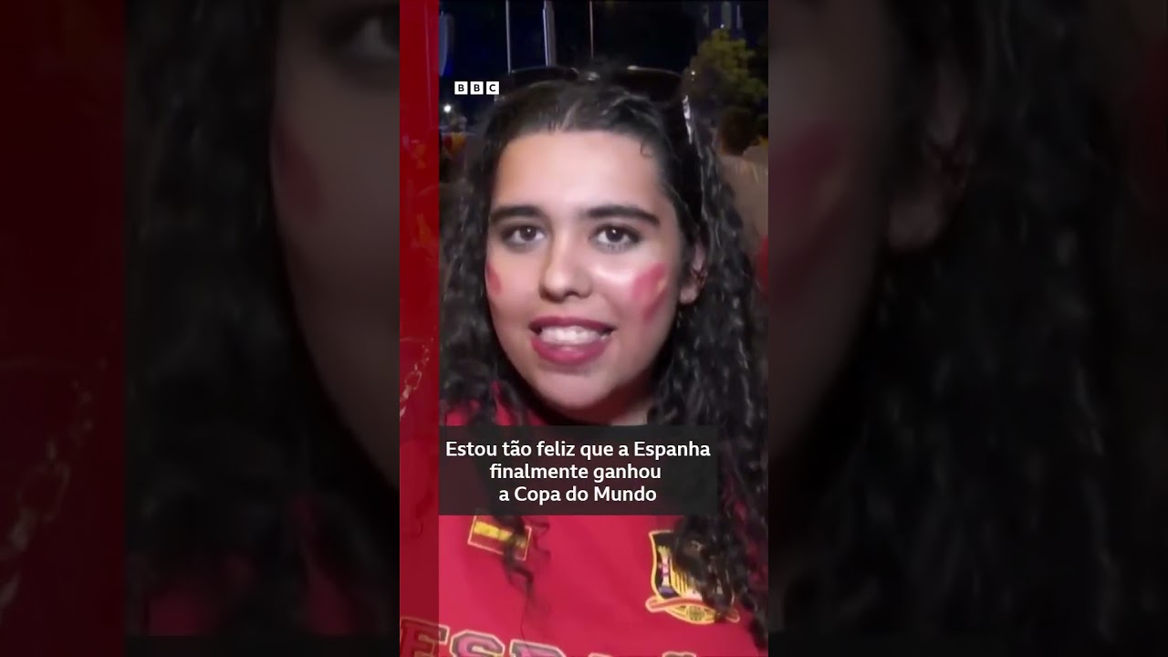 'Que bonito que foi': a festa dos torcedores da Espanha 🇪🇸🎉