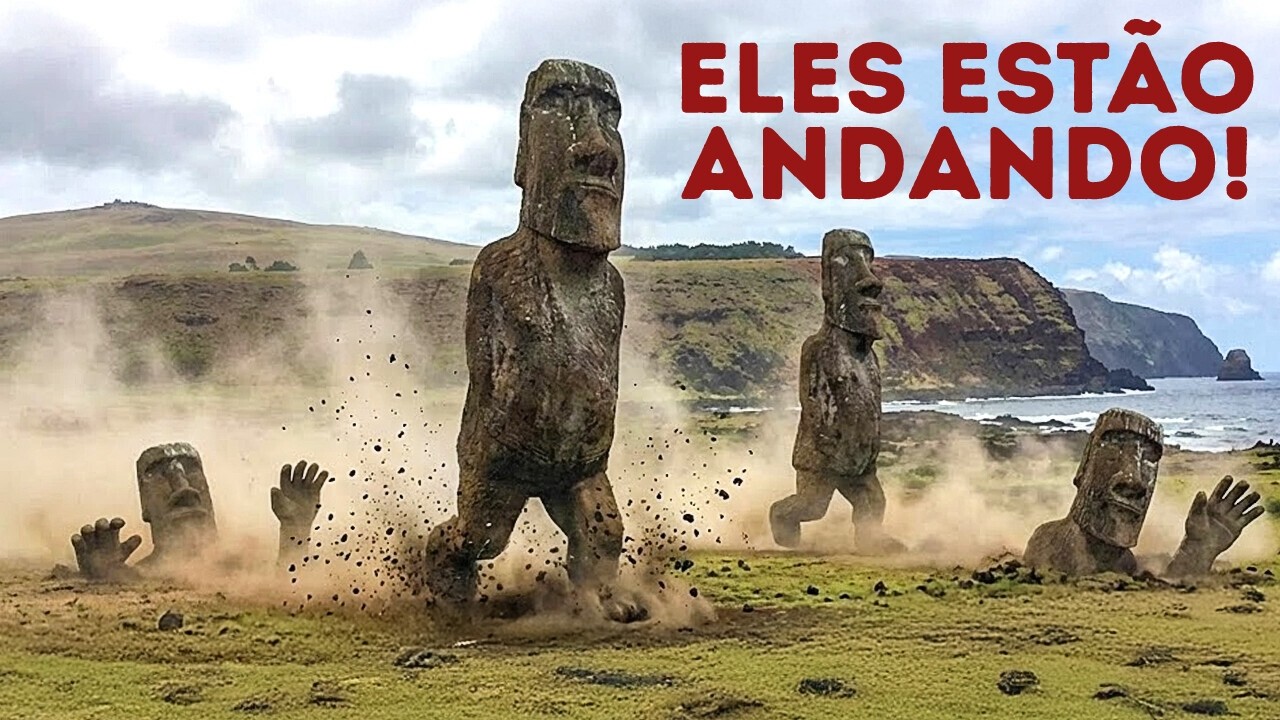 Agora sabemos como as estátuas da Ilha de Páscoa foram movidas