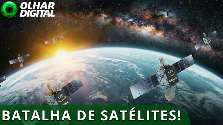 Amazon acelera lançamento de satélites e ameaça domínio da Starlink