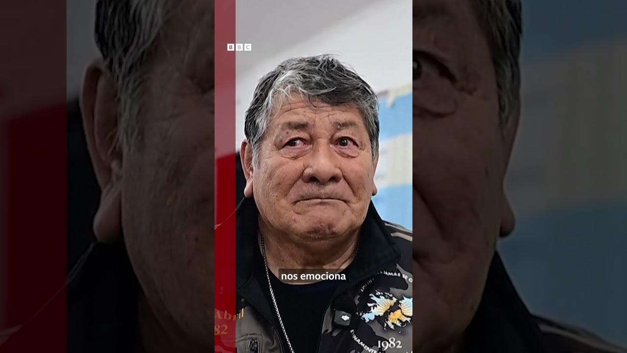 Veteranos da Guerra das Malvinas celebraram após a Argentina garantir vaga na final da Copa do Mundo