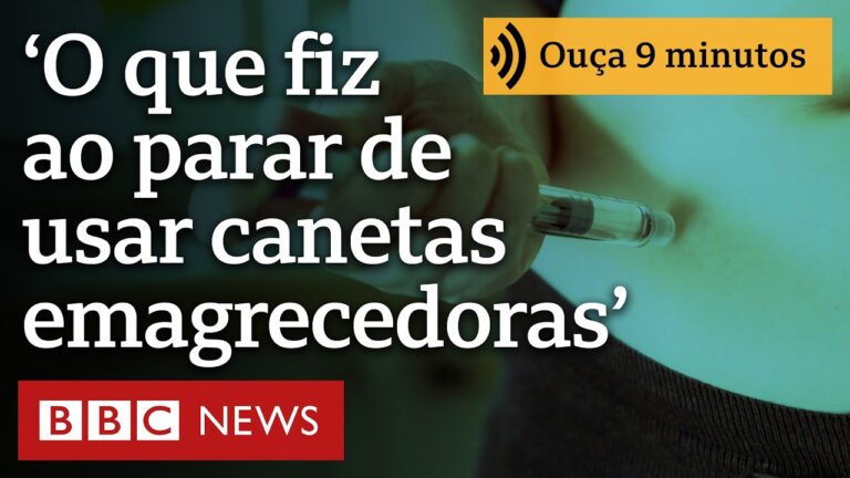 Canetas emagrecedoras: o que acontece quando você para de usar?