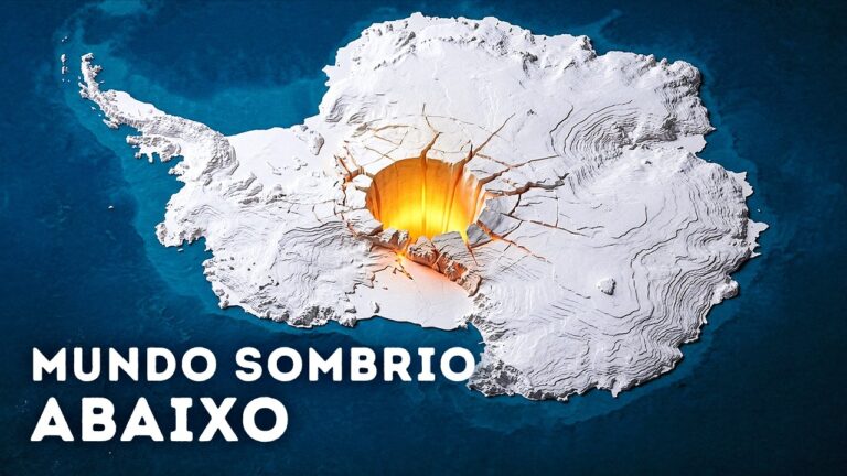 Cientistas descobrem um enorme mundo escondido sob a Antártida