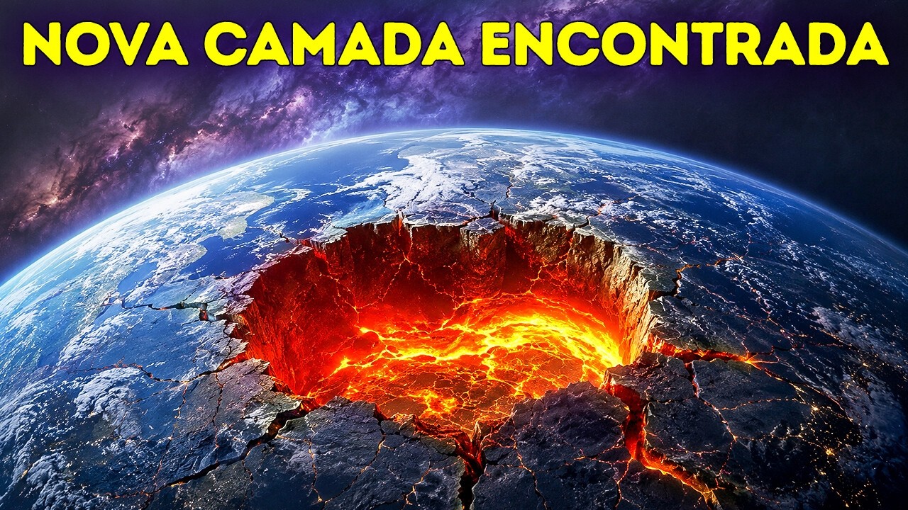 Cientistas descobrem uma camada desconhecida no interior da Terra