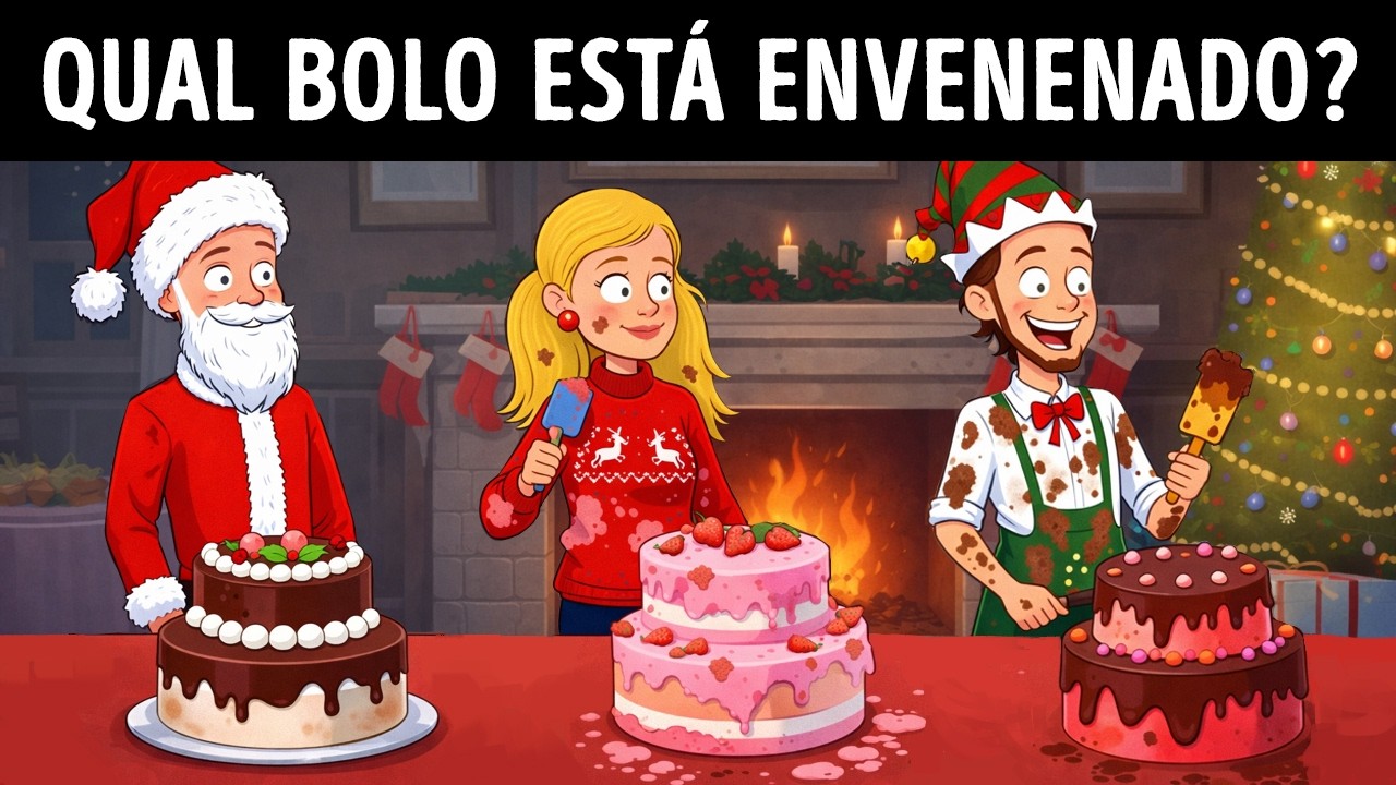 Consegue resolver estes enigmas de inverno antes do Pai Natal?