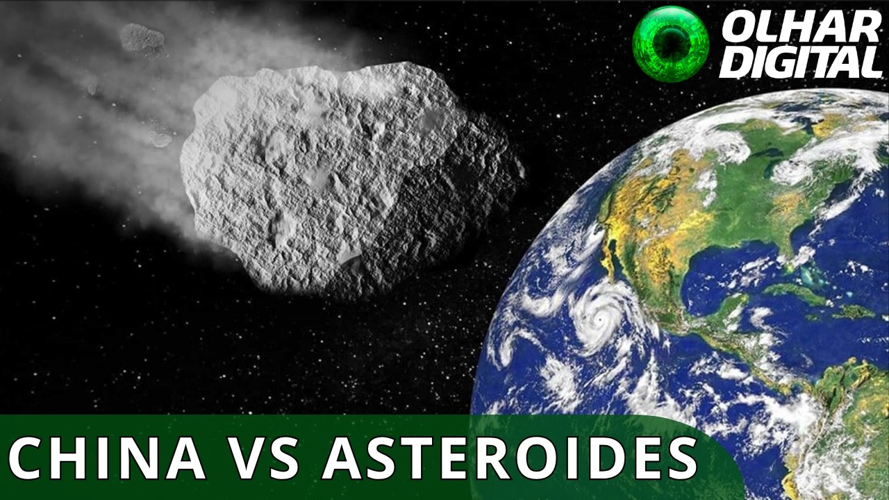 China cria plano para impedir que asteroides gigantes colidam contra a Terra