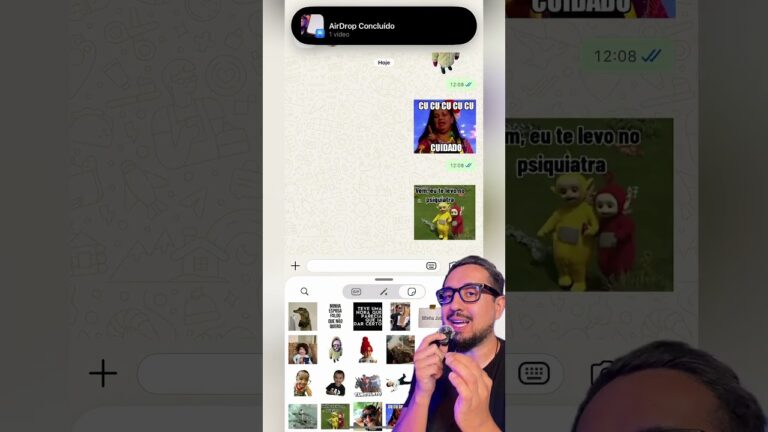 Cuidado com figurinhas no WhatsApp você pode ser processado