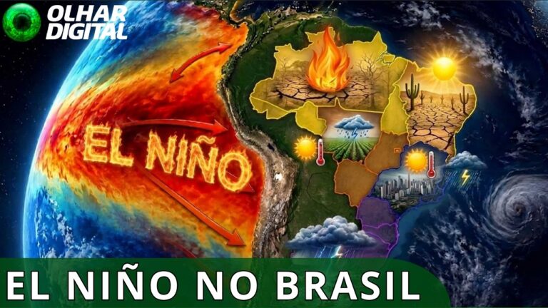 El Niño prolongado pode mudar drasticamente o clima no Brasil