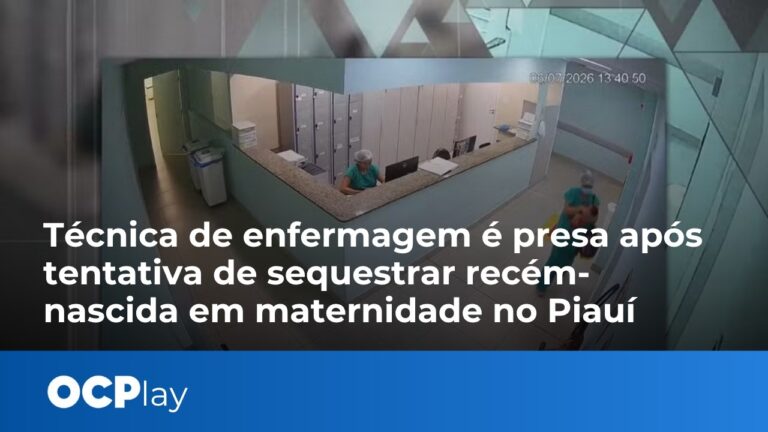 Técnica de enfermagem é presa após tentativa de sequestrar recém-nascida em maternidade no Piauí
