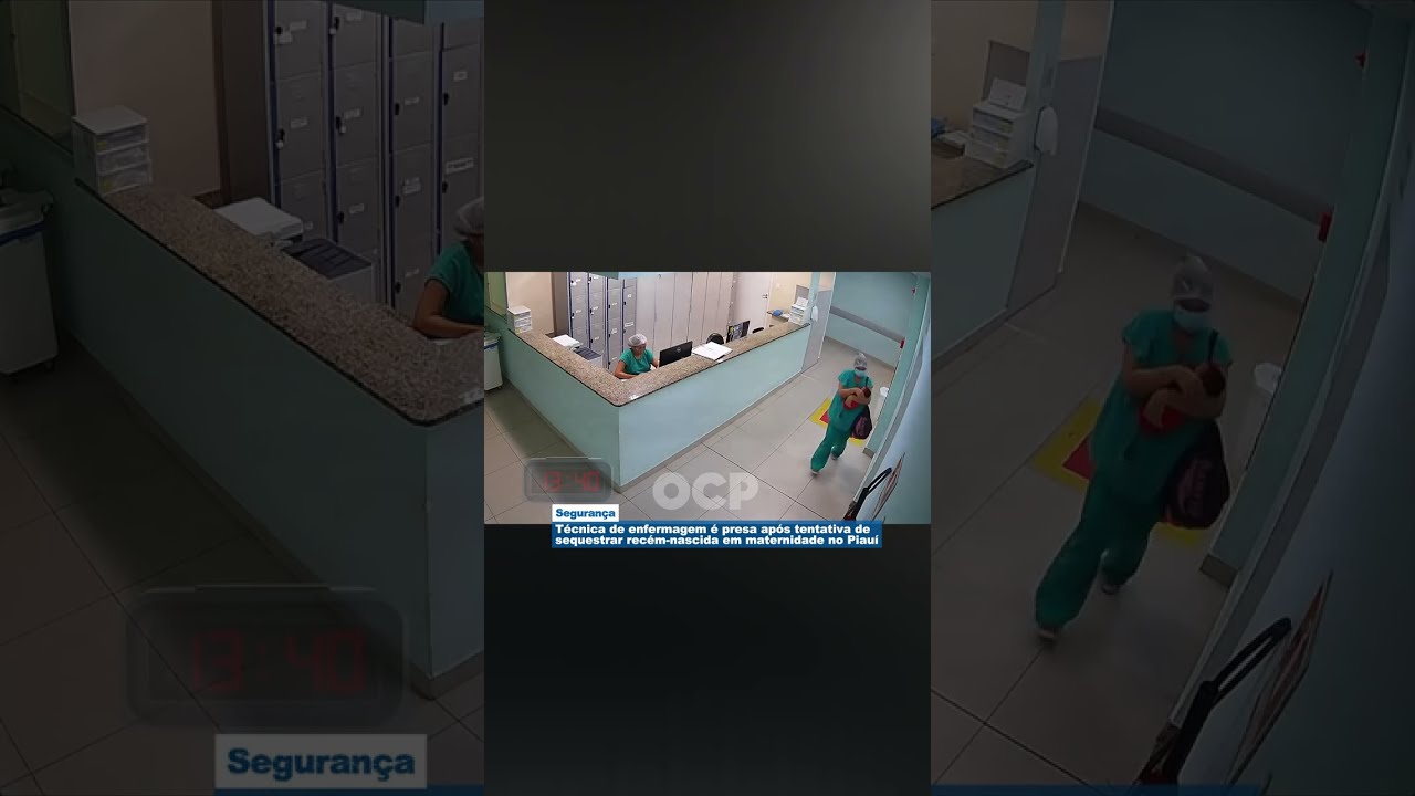 Técnica de enfermagem é presa após tentativa de sequestrar recém-nascida em maternidade no Piauí