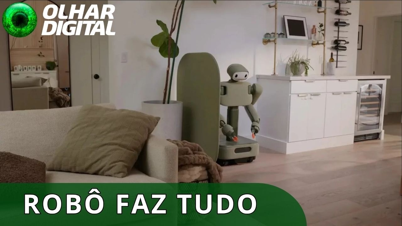 Esse robô promete dobrar roupas e arrumar a casa!