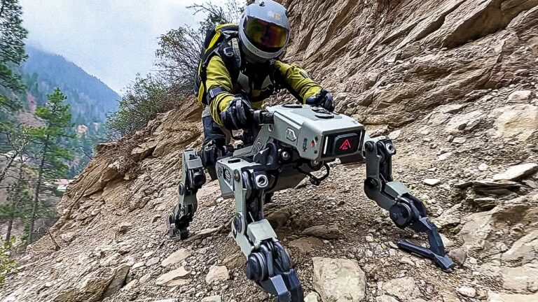 Este cão robô off-road é a máquina mais selvagem do mundo