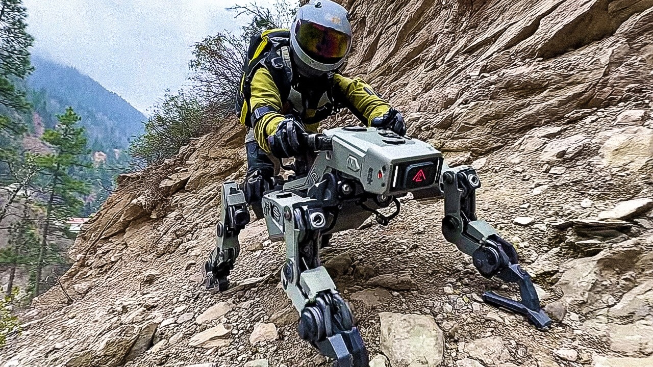 Este cão robô off-road é a máquina mais selvagem do mundo