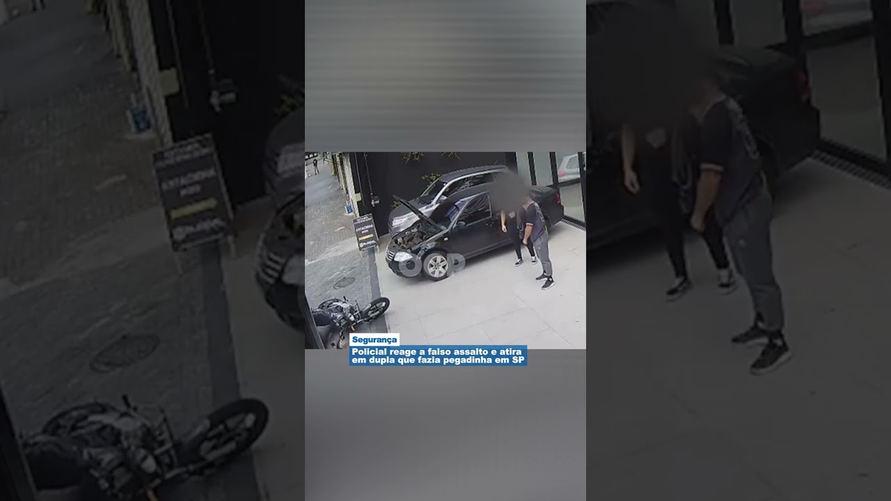 Policial reage a falso assalto e atira em dupla que fazia pegadinha em SP
