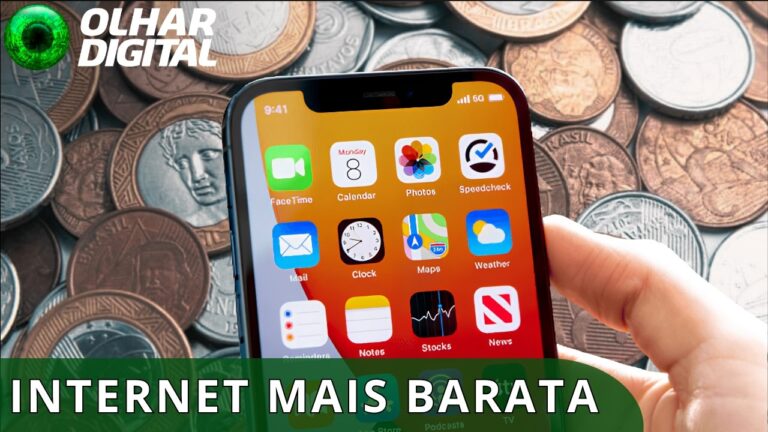 Internet móvel no Brasil está ficando mais barata