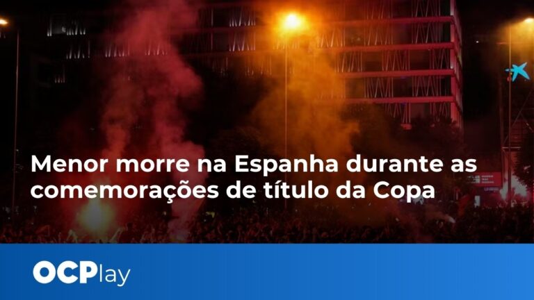 Menor morre na Espanha durante as comemorações de título da Copa