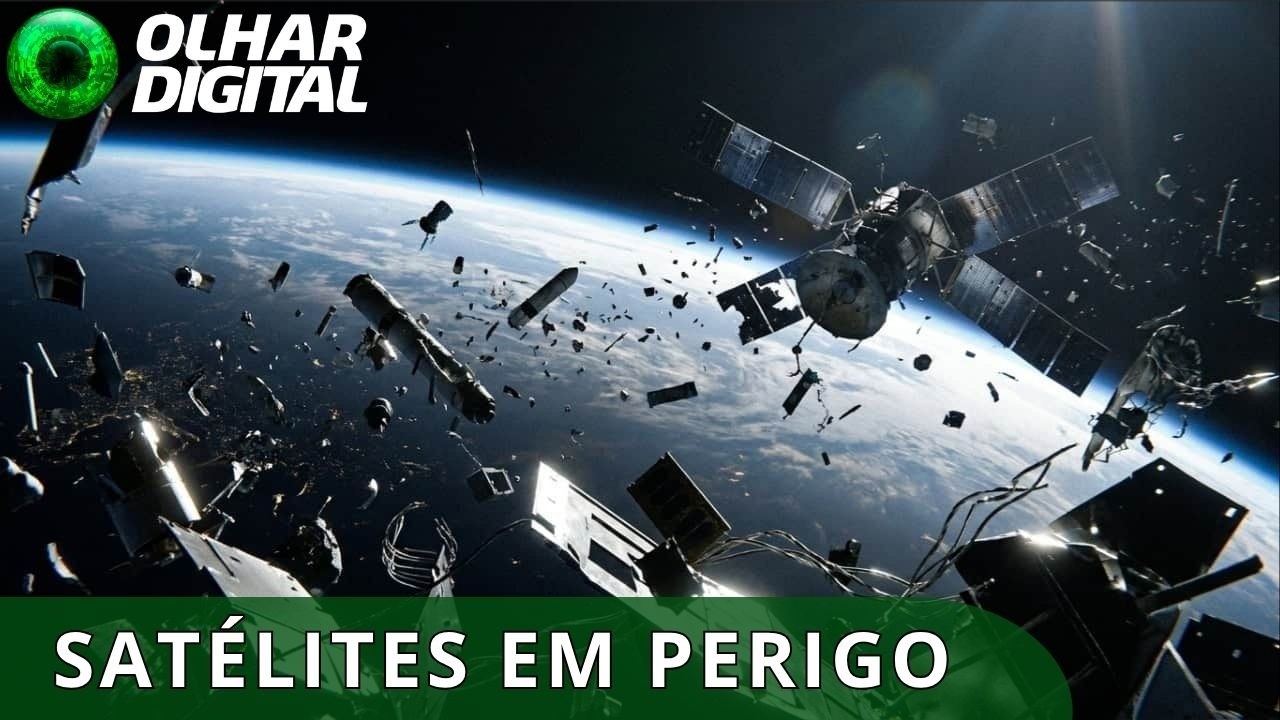 Novo cemitério de lixo espacial ameaça os satélites da Terra