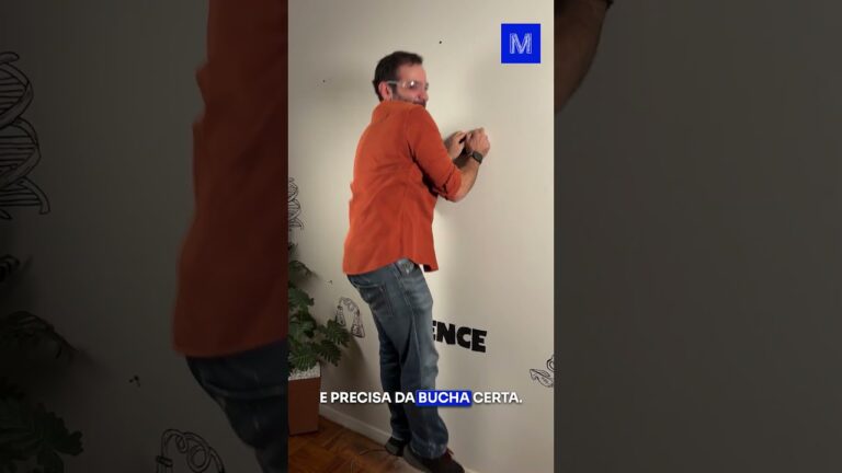 O JEITO CERTO de PRENDER sua TV na PAREDE!