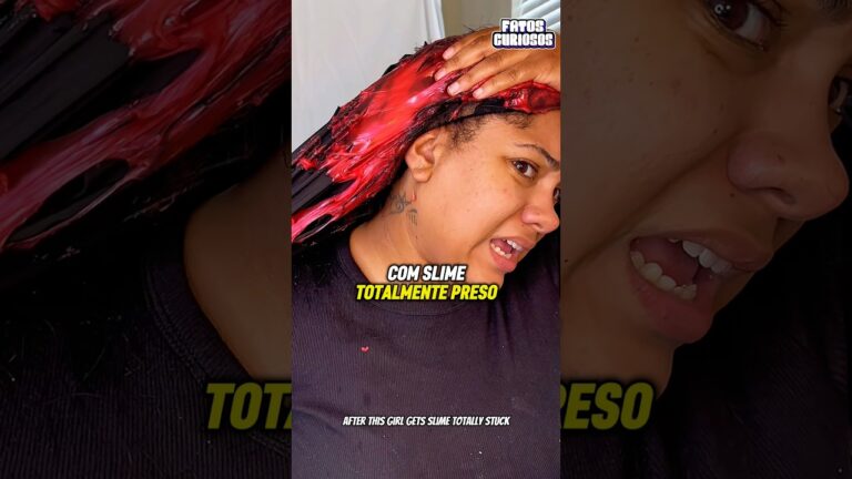 O TRUQUE INCRÍVEL PARA TIRAR SLIME DO CABELO 🤯