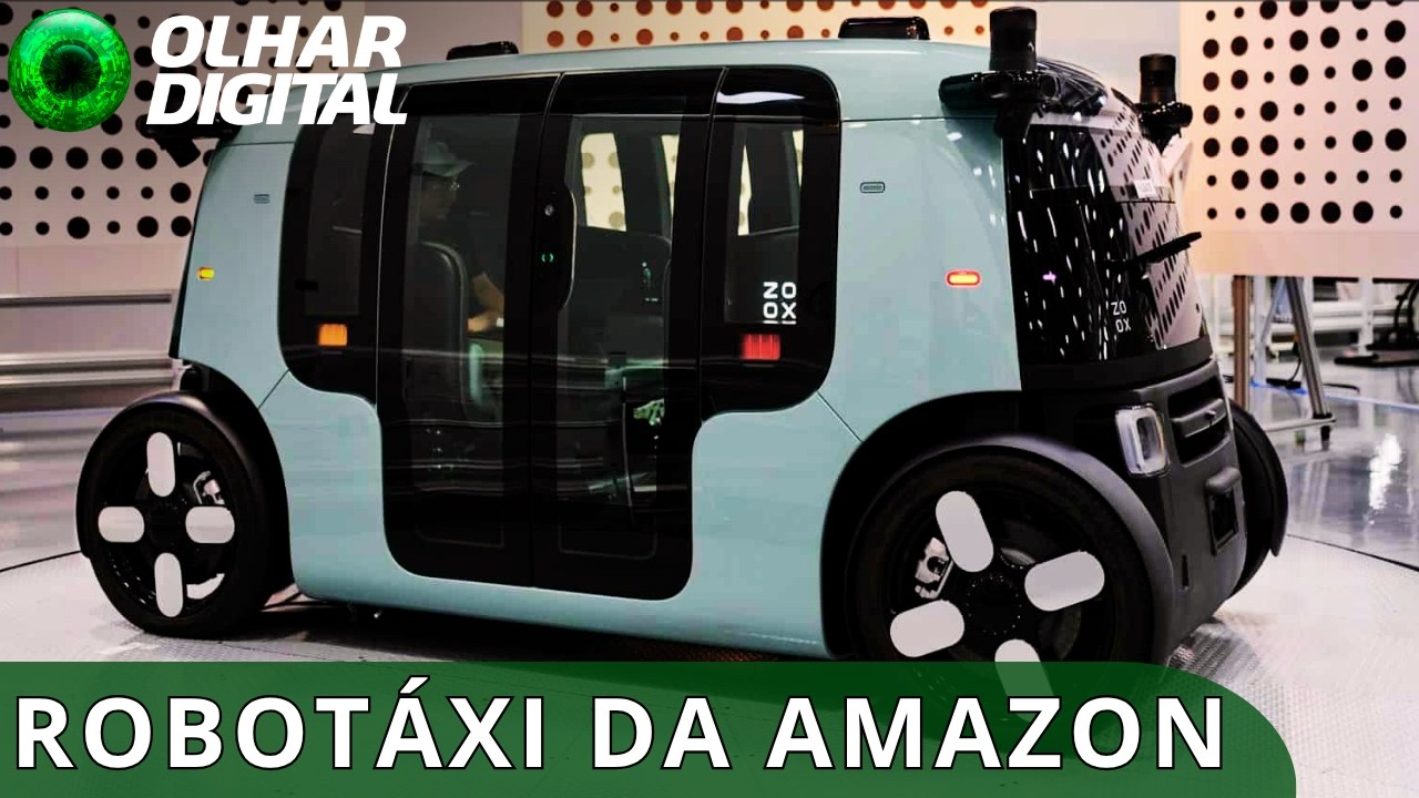 Robotáxis sem volante da Amazon recebem sinal verde para operar nos EUA