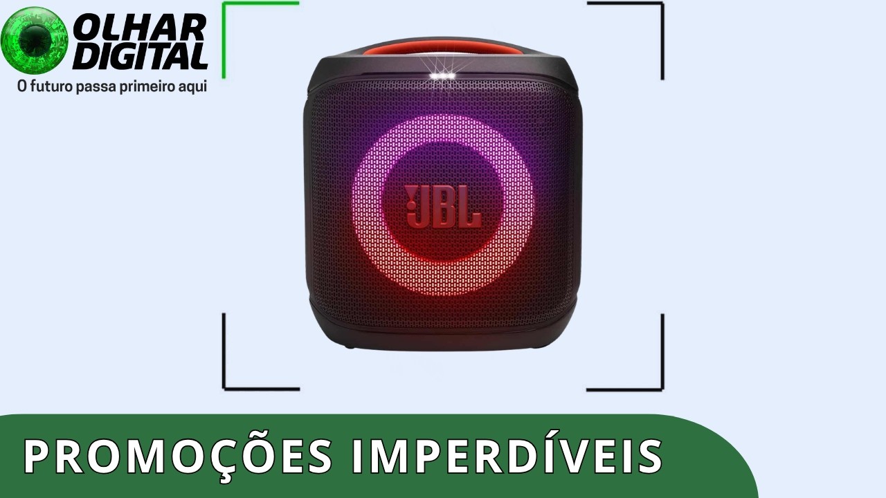 Ofertas do dia: caixa de som com mais de 50% de desconto e mais!