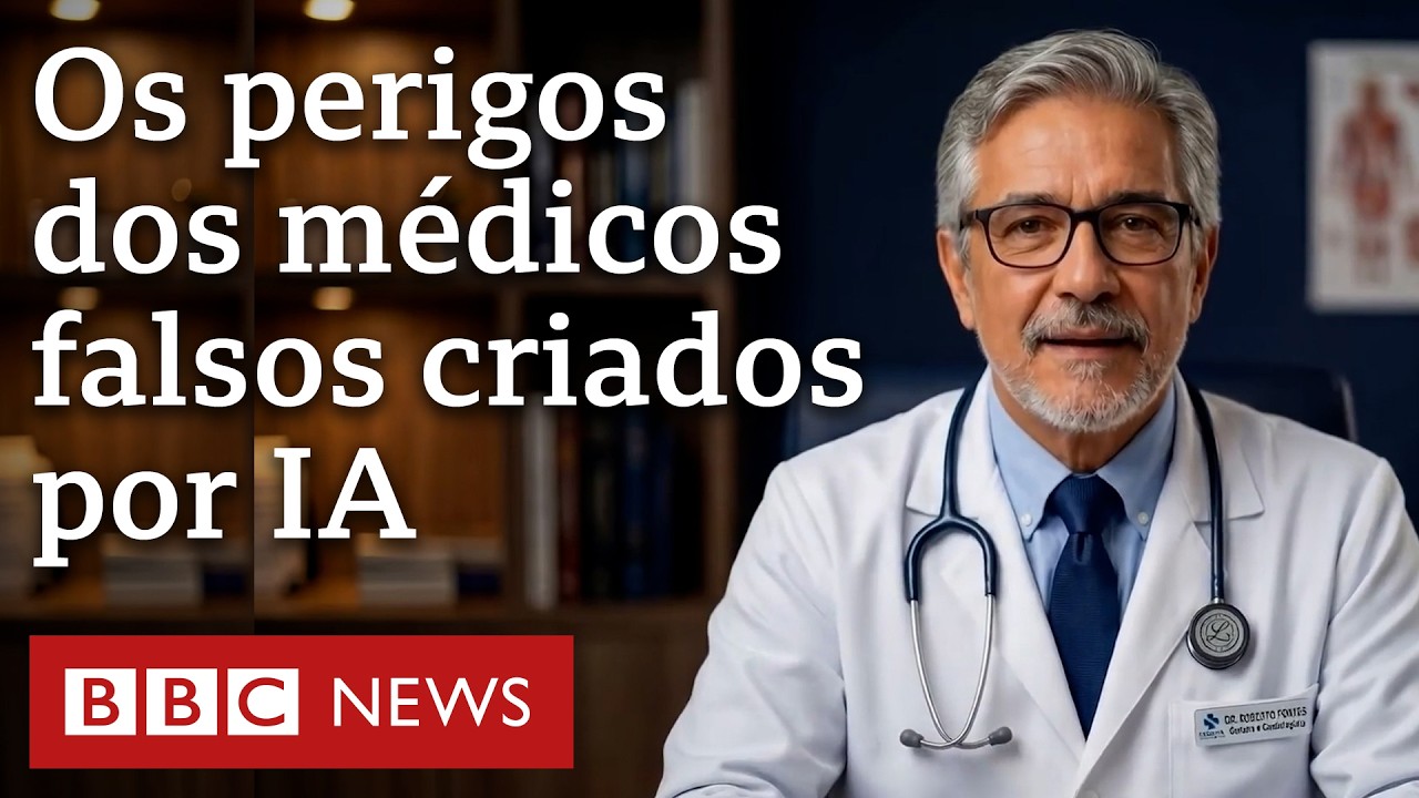 Os médicos falsos feitos por IA que viralizam entre idosos no Brasil