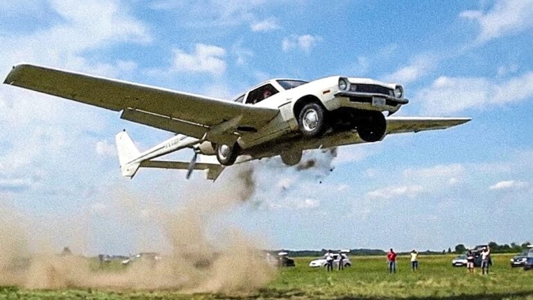 Os piores carros voadores alguma vez construídos (e os seus fins horríveis)