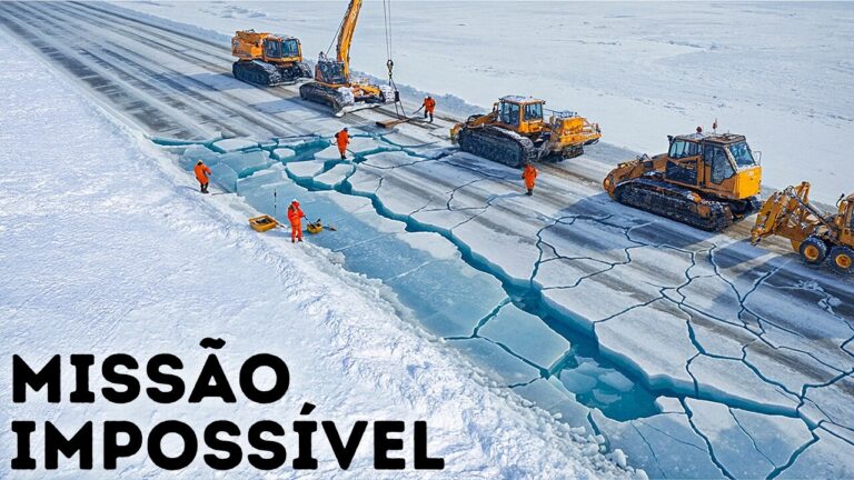 Por que ninguém consegue construir uma estrada até o Polo Sul?