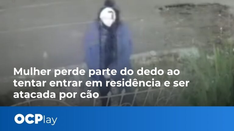 Mulher perde parte do dedo ao tentar entrar em residência e ser atacada por cão