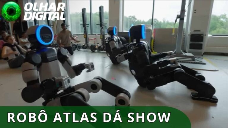 Robôs humanoides entram no clima da Copa e fazem “remada viking”; veja