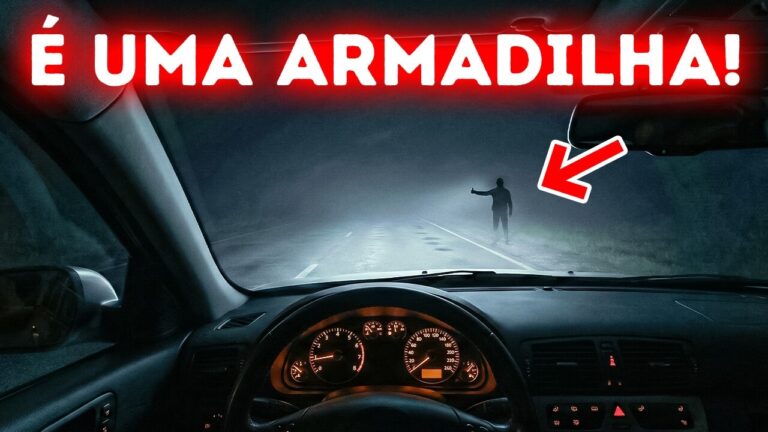 Se você vir esse estranho na estrada, nem pense em parar o carro