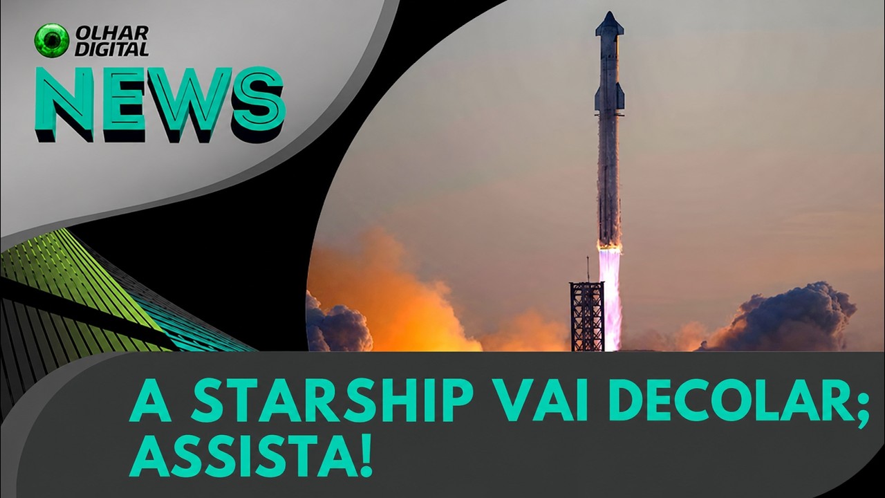 Starship: maior foguete do mundo vai decolar; assista!