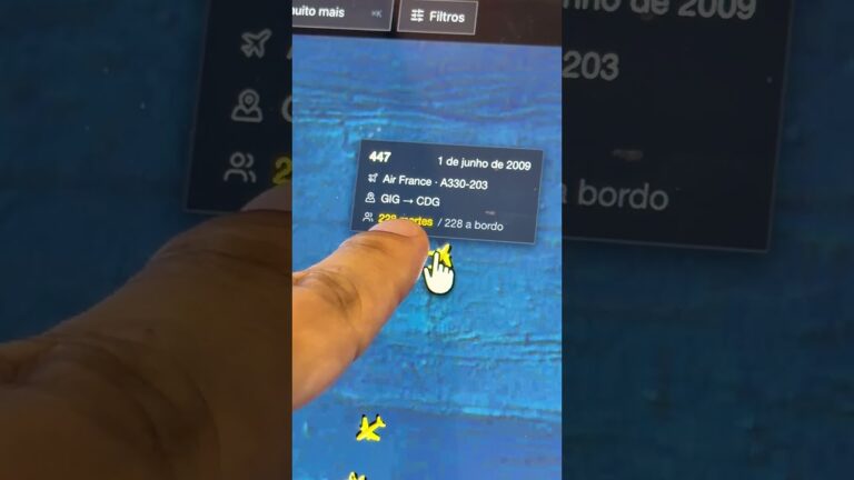 Este site mostra os pontos de todos acidentes aéreos do mundo desde 100 atrás