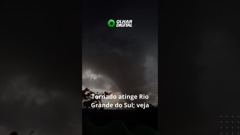 Tornado atinge o Rio Grande do Sul e deixa feridos; veja