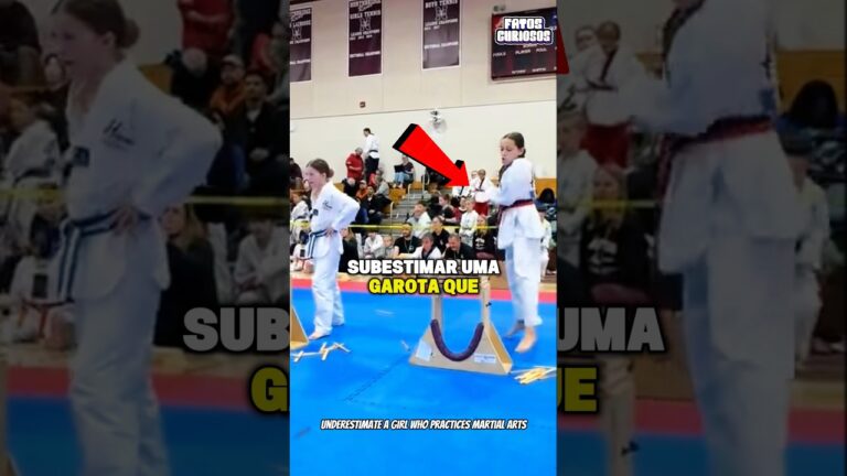 NUNCA SUBESTIME A FORÇA DE UMA GAROTA QUE PRATICA ARTES MARCIAIS 🥋