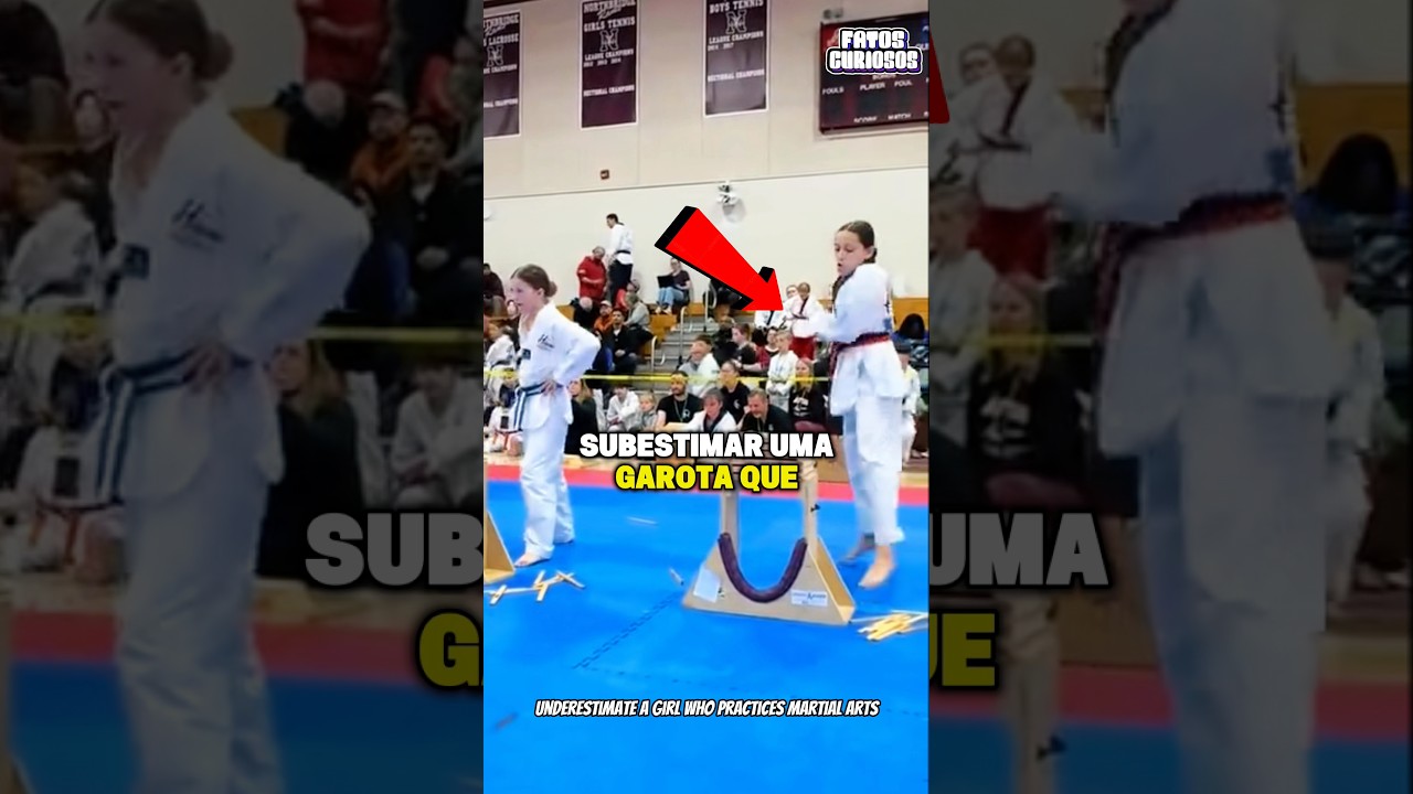 NUNCA SUBESTIME A FORÇA DE UMA GAROTA QUE PRATICA ARTES MARCIAIS 🥋