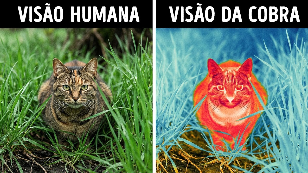 A visão humana é uma piada se comparada à forma como os animais enxergam