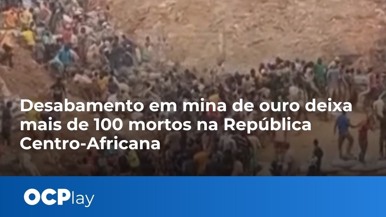 Desabamento em mina de ouro deixa mais de 100 mortos na República Centro-Africana