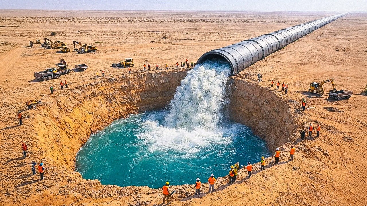 A Arábia Saudita está construindo uma rodovia aquática oculta