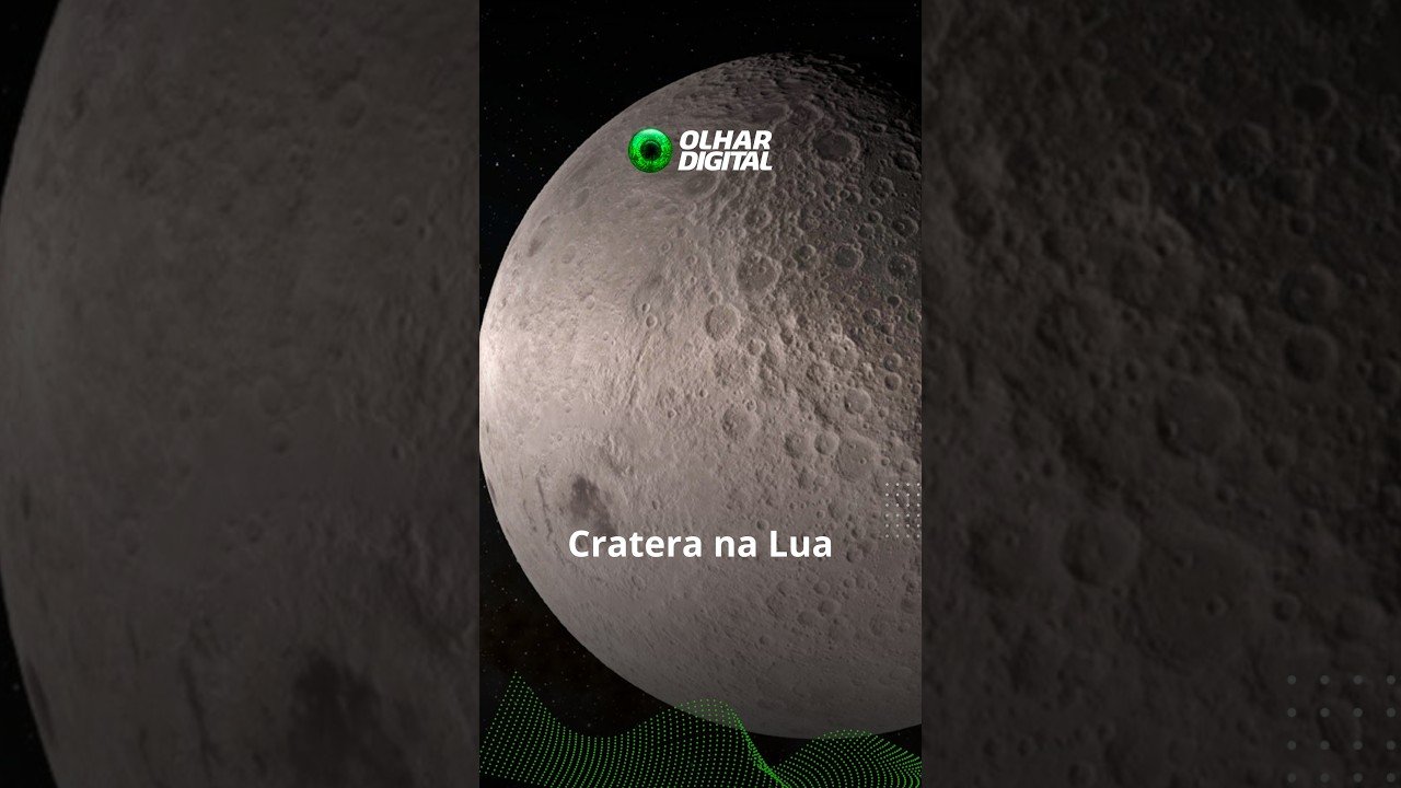 NASA encontra cratera de 18 metros aberta na Lua por foguete de Elon Musk
