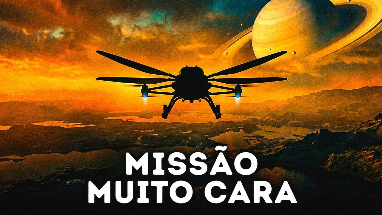 A NASA envia uma espaçonave inovadora à maior lua de Saturno