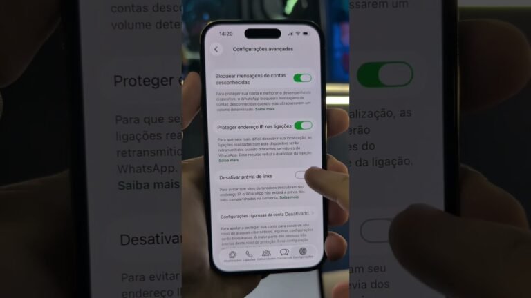 Ajuste isso no whatsapp para torna-lo anti golpe