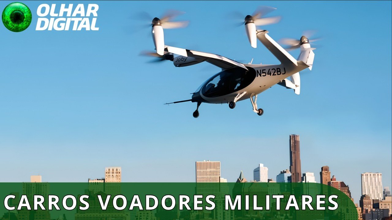 Além do táxi aéreo: carros voadores podem ganhar fins militares