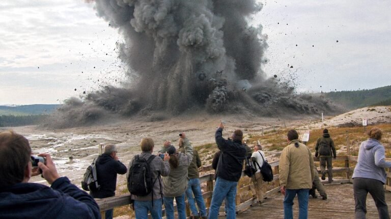 Algo acaba de explodir debaixo de Yellowstone