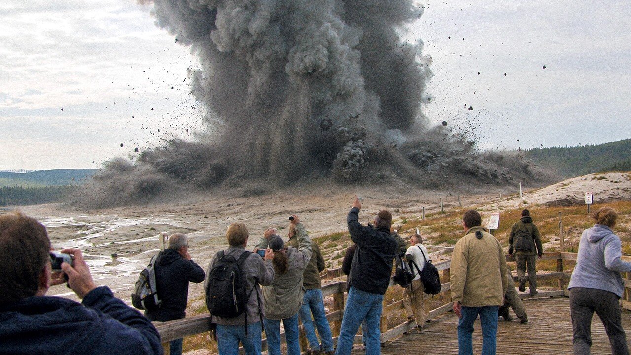 Algo acaba de explodir debaixo de Yellowstone